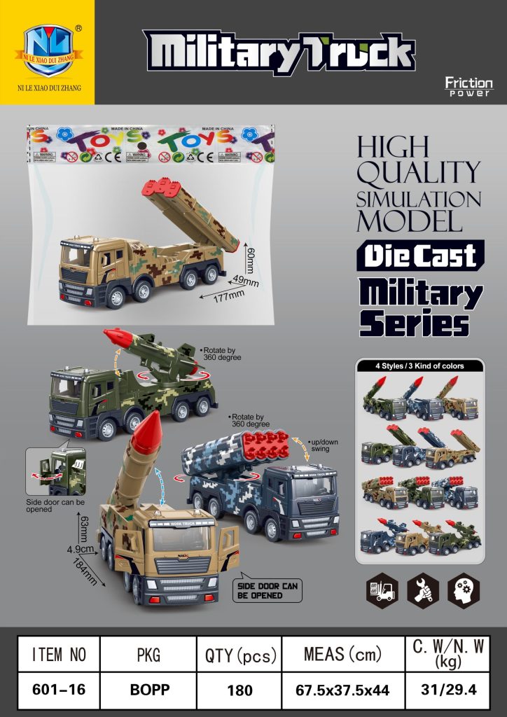 High Quality Simulation Model Inertia Alloy Military Series TS-601-16