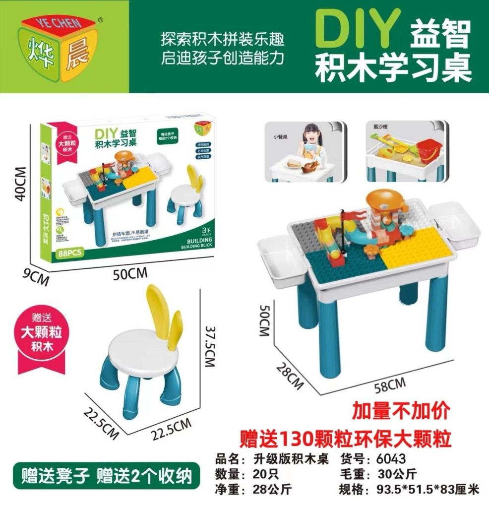 Upgraded Building Blocks Table TS-6043