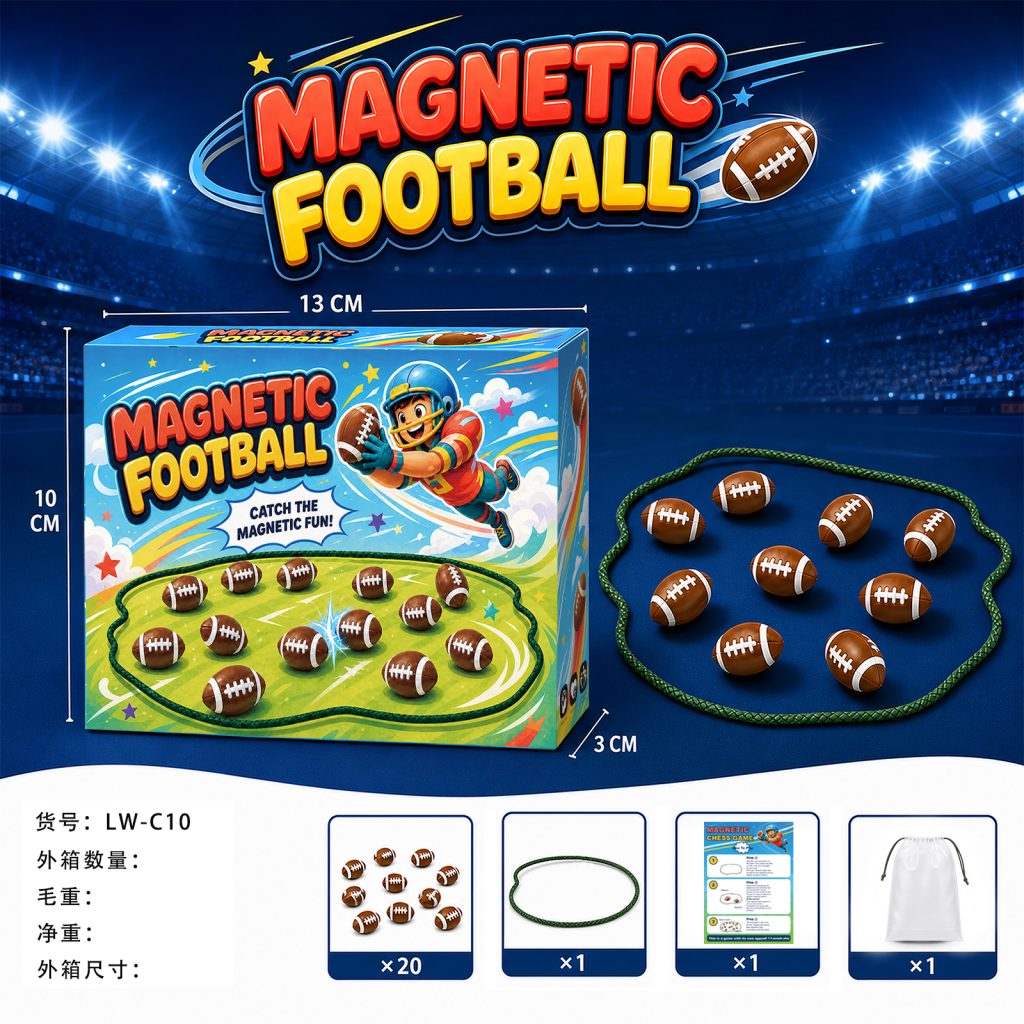 Rugby Injection Magnetic Pair of War Chess (20) TS-C10
